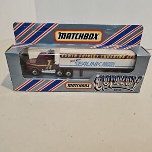 Matchbox Convoy CY16 Sealink British Ferries Edwin Shirley Scania Box Truck Semi